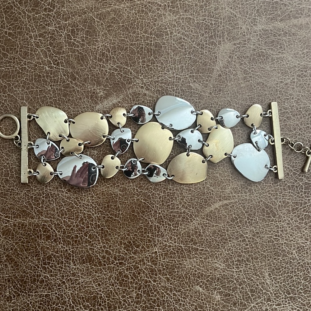 Lia Sophia Gold and Silver Bracelet